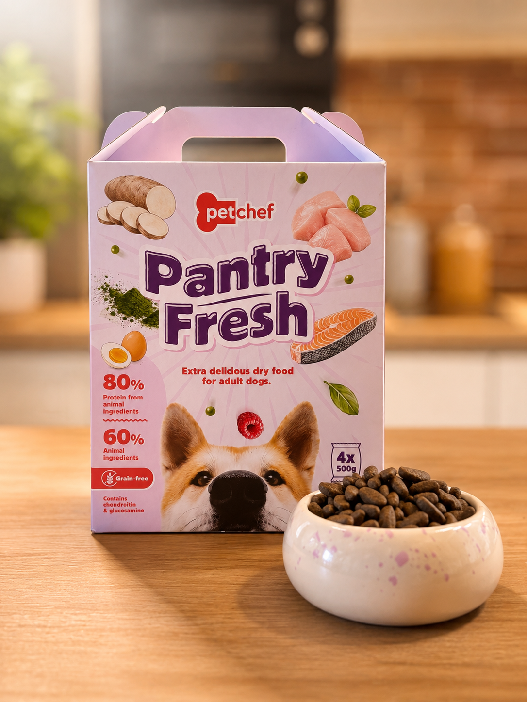 Grain-free ξηρά τροφή 2kg